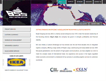 Tablet Screenshot of brightshipping.com